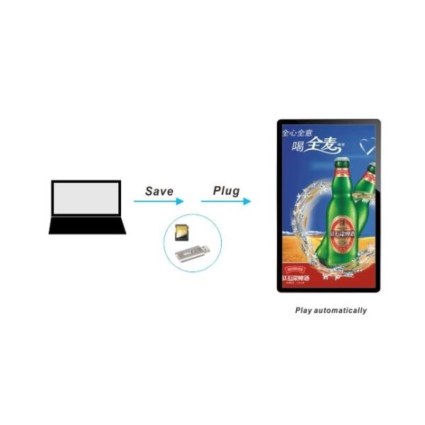 Indoor Digital Signage Touch LCD Screen 10