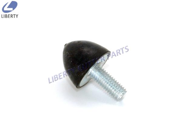 Black Color Conical Rubber Buffers 110551 Reliable With SGS ISO Certification