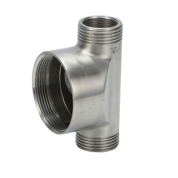 Water Pipelines Stainless Steel Fittings Galvanized Stainless Steel Precision Casting