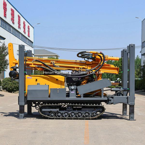 200m Depth Crawler Mounted Water Well Drilling Machine for Various Ground Conditions
