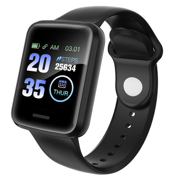 Tracker Watch H19 Sim Body Temperature Heart Rate Detection Exercise Health Medical Device