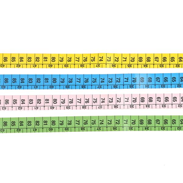 150cm Fiberglass PVC Tape Measure Colorful Anti Stretch Soft For Sewing