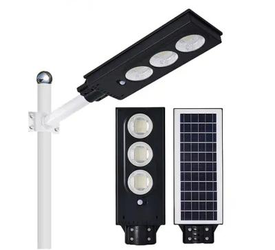 6000K LED Solar Street Light 5 estrelas luminárias quadrado lâmpada comunitária de alta potência com controlador