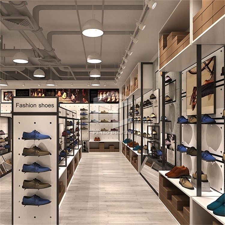 Дизайн мономера покрытия порошка мебели дисплея магазина T5 LEDShoe