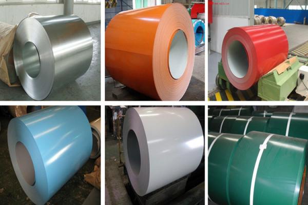 Dx51d PE PVC Plastic Film PPGI PPGL Prepainted Galvanized Steel Coils