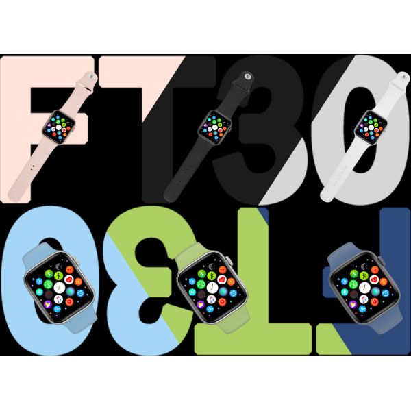 FT30 Pro DIY Wallpaper Iwo 12 Smartwatch Bluetooth Calling