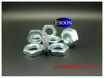 M8-1.0/M8-1.25 DIN439 Hex thin nut Zinc Plated Surface,Carbon steel Grade 8,DIN936