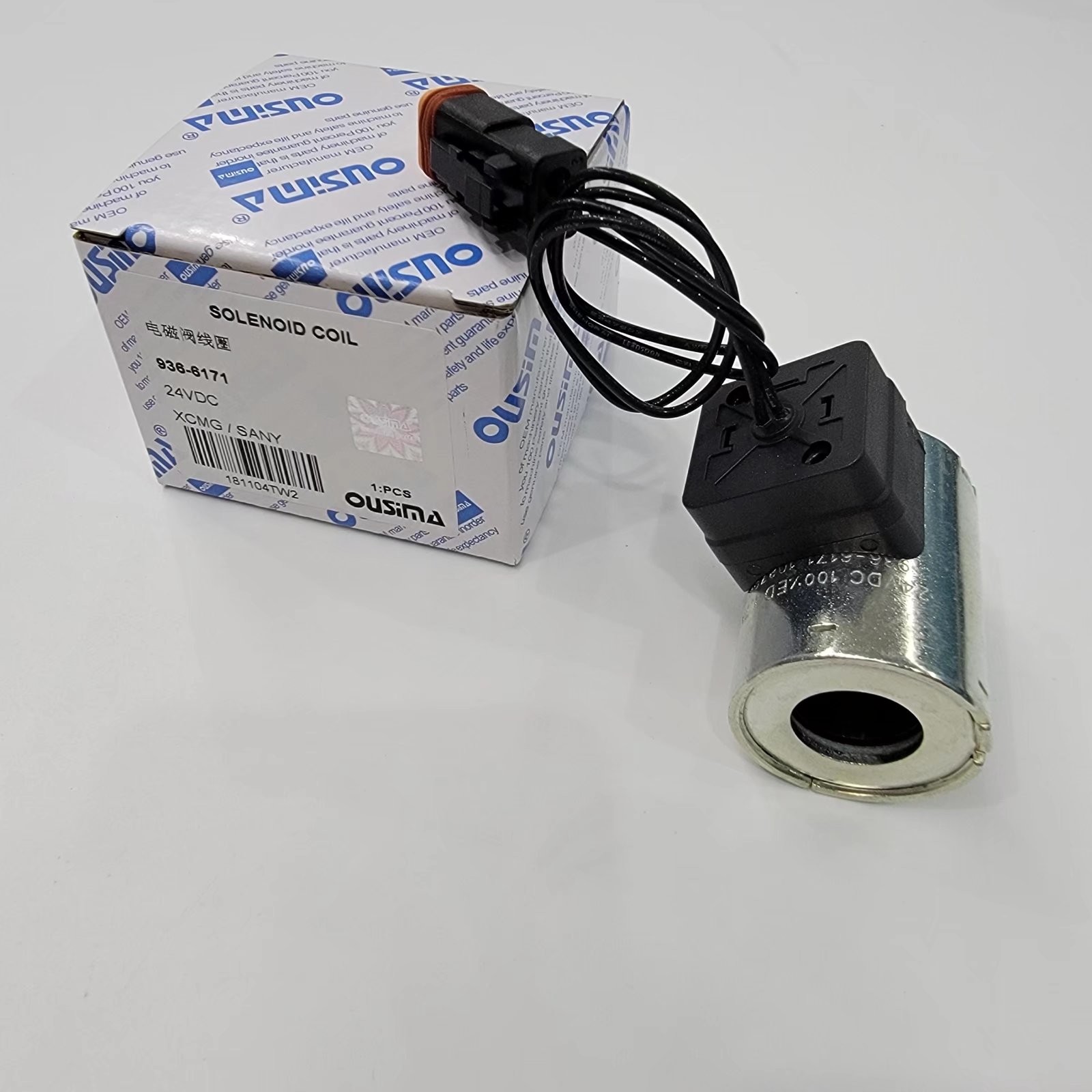 936-6171 катушка клапана соленоида 24 вольта для экскаватора XCMG
