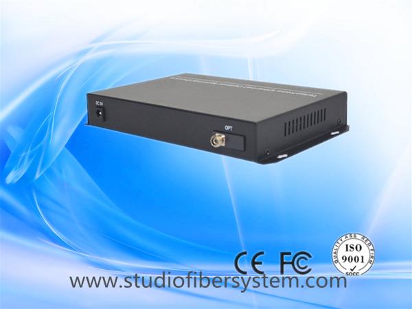 8CH Telephone Fiber Media Converter with 2ch 100M ethernet for armed police system