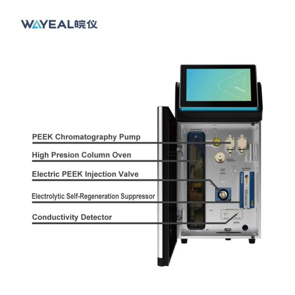 0-42MPa Pump Head Pressure Ion Exchange Chromatography Instrument Wayeal IC6200