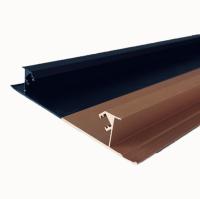 Tira media de la costura de 6063 perfiles de aluminio arquitectónicos T5 que bordea la línea