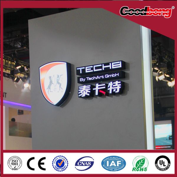 Custom Vacuum Forming Acrylic logo Advertising Auto 4s Car Shops