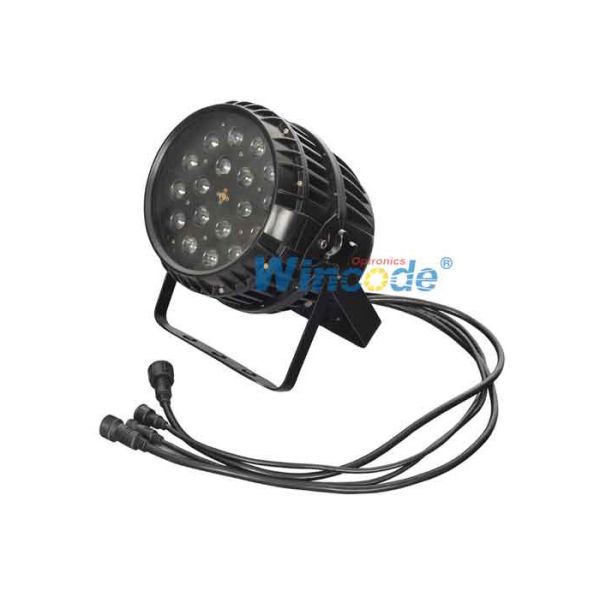 18 светодиодов 10W / 15W DMX Control водонепроницаемый IP65 Моторизованный зум LED Par Light Liner Dimming