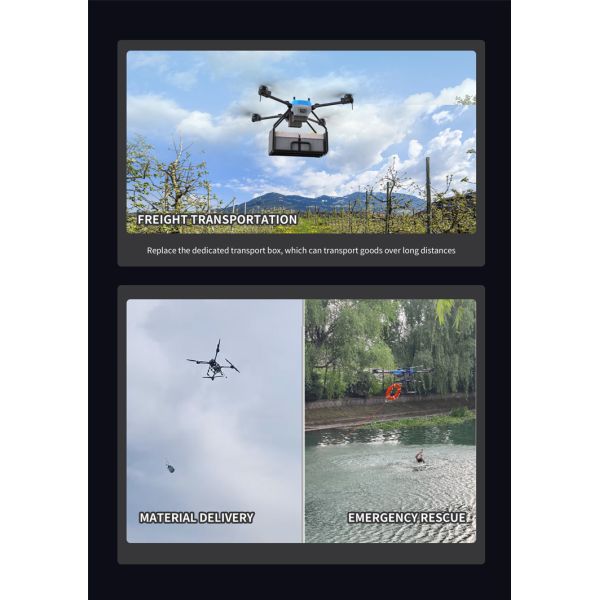 Cargo 50KG Payload Drone Delivery Drone Dual Battery High Load Unmanned Aerial Vehicle Transport Drone