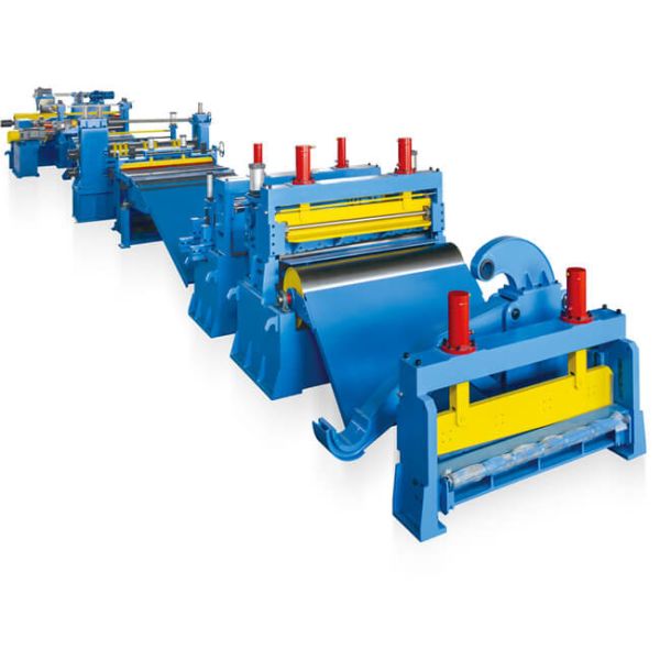 машина 1250mm автоматическая разрезая с 10T гидравлическим Decoiler