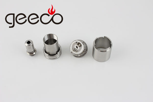 Gecco Genesis e-cig rebuildable atomizer immortalizer stainless atomizer with Squape rs