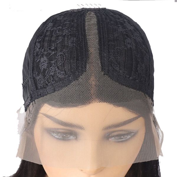 Lace Wigs 100% Virgin Human Hair T-part Lace with Swiss Lace Base Material and Full Cuticle