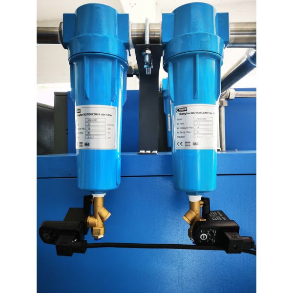 Молчаливая передача компрессора воздуха винта 10 лошадиных сил роторная с ременным приводом