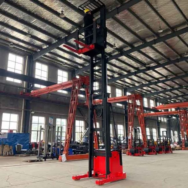 1500kg CQD15S-45 1T Order Picker Forklift Truck Triplex mast 4.5m to 6m