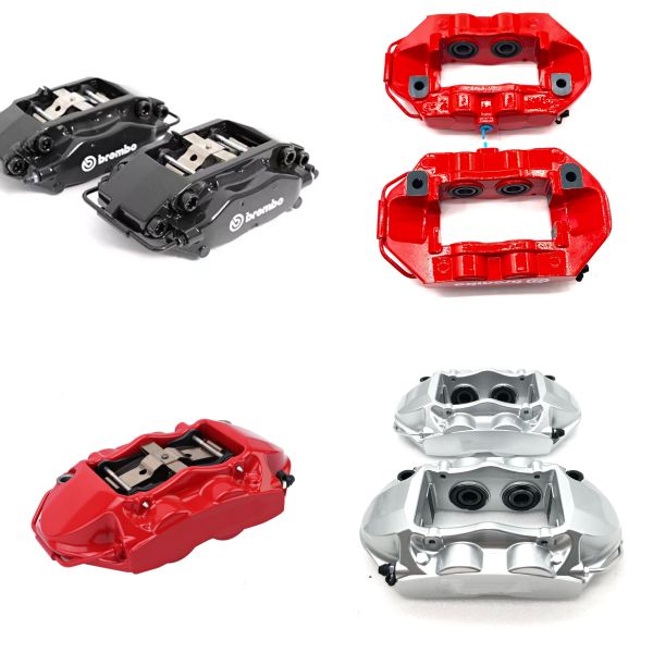 Красные линии тормоза кронштейна крумциркуля тормоза GT4 для фронта Audi A1