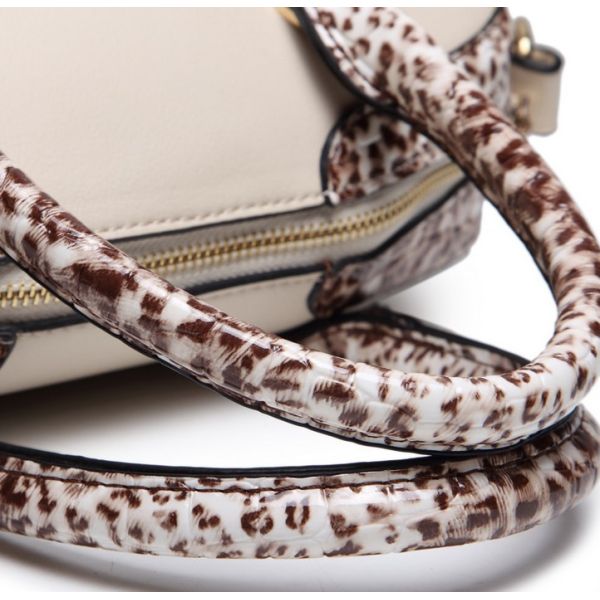 pu leather women 2016 spring new OL commuter leopard shell bag type shoulder bag
