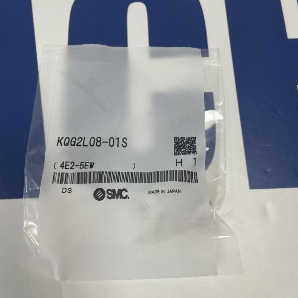 SMC KQG2L08-01S | SUS316 90° Push-in Fitting, R1/8, Φ8mm