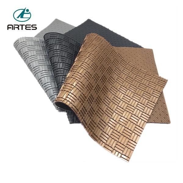 Multi-functional PVC car roll mat for home&school using bronze 1.2*9m plastic car roll mat 1.43*9m