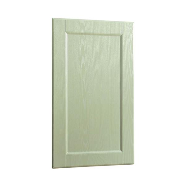 Melamine Shaker Kitchen Cabinet Doors Custom Design Wood Grain Pvc Film