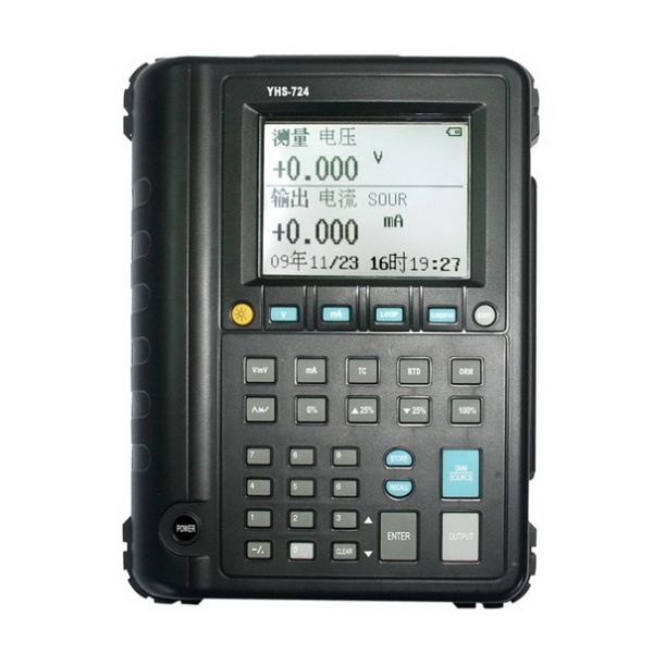 Volts/capteurs de processus multifonctionnels d'essai calibreur de mA/ohms/RDT, YHS-724