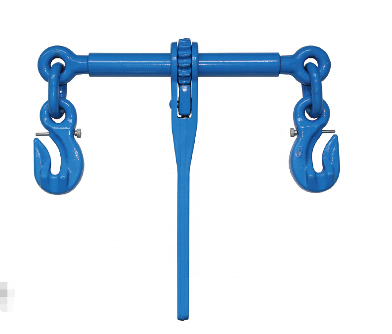 5/16 - 3/8 Ratchet Type Load Binder Allollyed Steel Heavy Duty Load Binders With G80 Chains