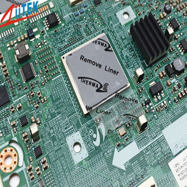 Low Thermal Impedance 9.6W/mK Thermal Conductive Phase Change Material For Processors And Semiconductors