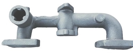 Дюктильное железо FCD500 Железное литие Манифолд выхлопный манифолд трубы для автомобильной промышленности