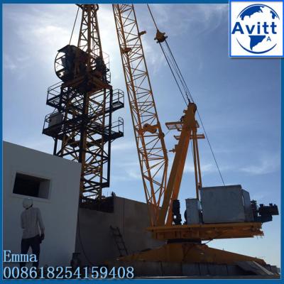3t QD30 Derrick Crane com 15m Boom Length Top Slewing Type Tower Crane