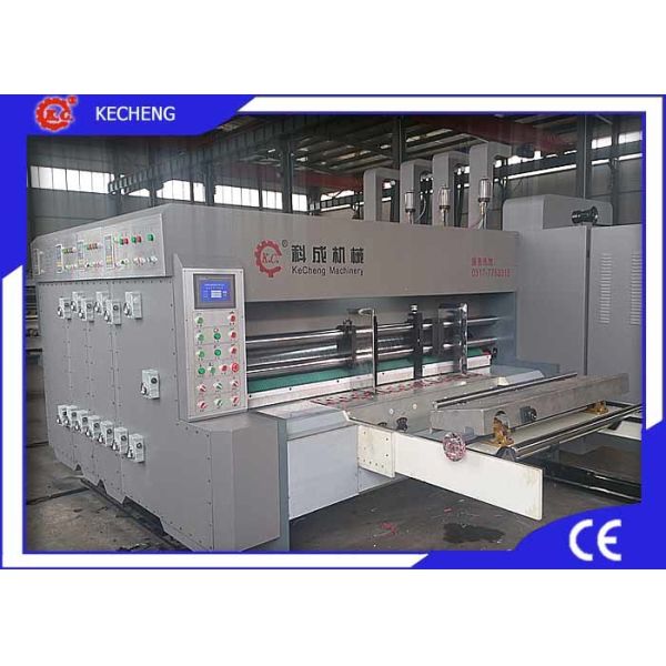 Lead Edge Feeder Flexo Printing And Die Cutting Machine 600*1900 - 1600*2900mm