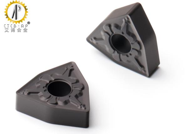 Zhuzhou Manufacturer CVD Coating CNC WNMG080412 Tungsten Carbide Turning Insert For Steel Cutting
