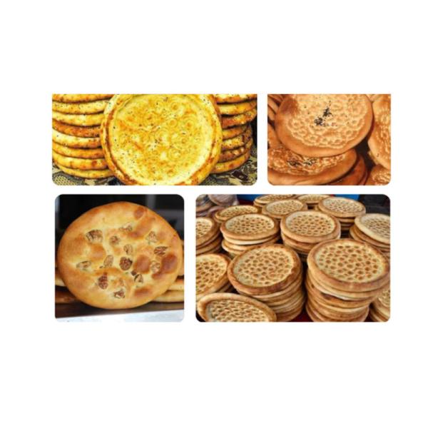 MS Multifunctional Automatic Naan Cake Pizza Crust Equipment Cake Press Molding Machine Tortilla Making Machine