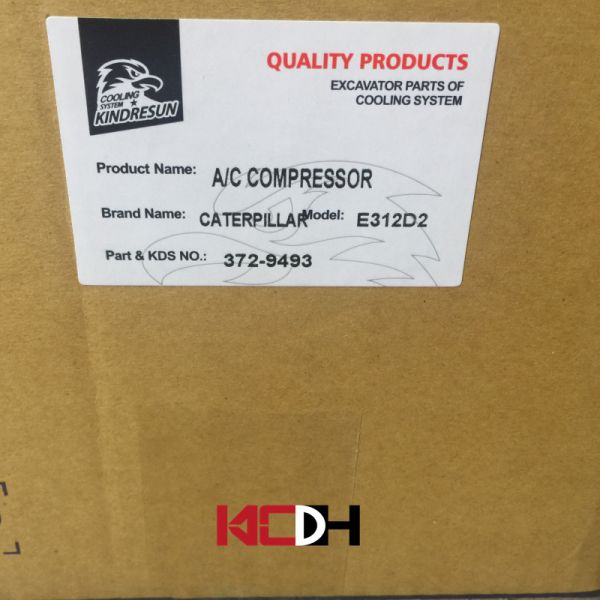 Sanden Type SD7H15 372-9493 OEM Excavator Parts For AC Compressor Universal