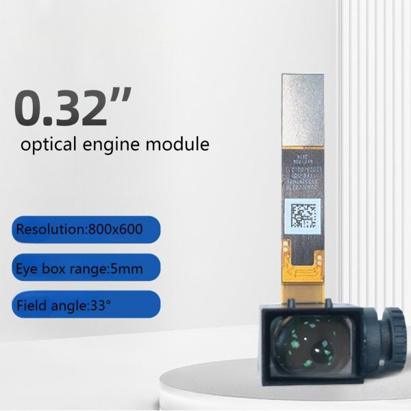 0.32 Inch Silicon Based Mini Oled Module 4k Oled Microdisplay 800*600 Self Luminous