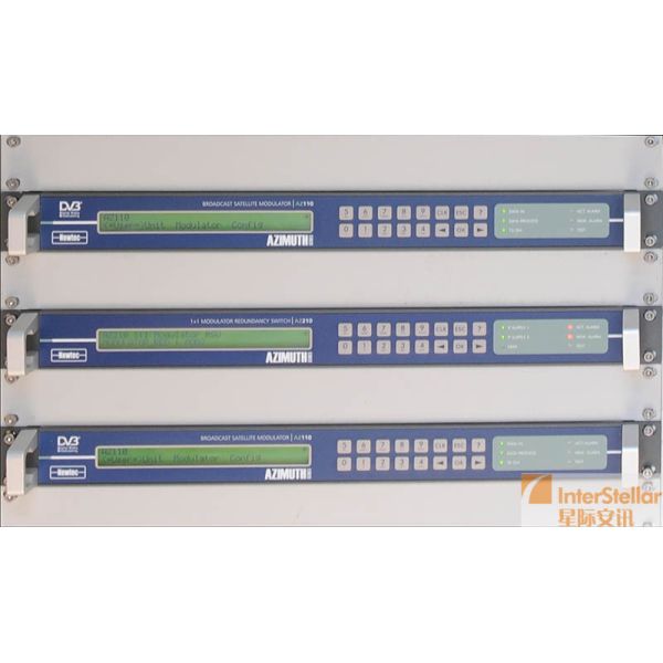 Earth Station Satellite Modulator Redundancy Switch AZ210 1+1