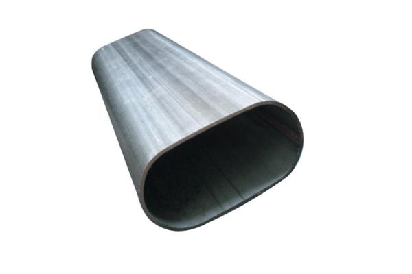 Tubo de aço oval liso soldado galvanizado 0.2mm-2.5mm S235J S355J