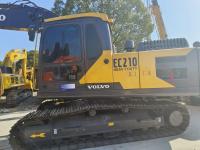 Vollvo EC210D de segunda mão de potência de 123kw 18100kg Excavadora hidráulica com motor D5E Modelo