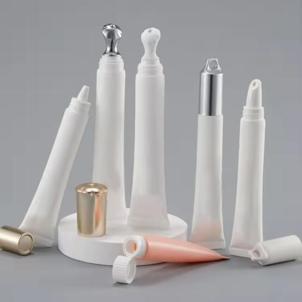 Tube cosmétique vide de 10 ml pour emballage de crème pour les yeux et le visage, tube en plastique souple