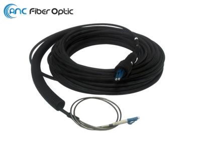 Cabo de remendo IP67 da fibra ótica do LC do duplex de PDLC ODVA exterior para a estação base de 3G 4G