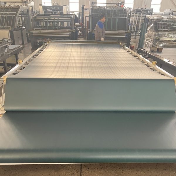 Min Laminating Size 400 X 400mm Flute Laminating Machine Including Max Feeding Size 1320mm And 5.45T Pressure Capacity Designed For Heavy Duty