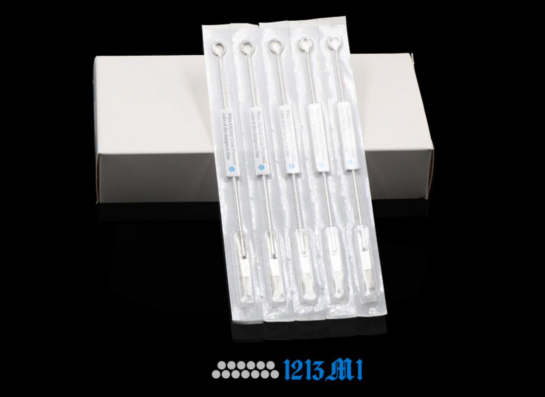 Precision Premium Tattoo Needles 1213M1 Sterilized 3 Round Liner 3RL 5RL 7RL For Outlines