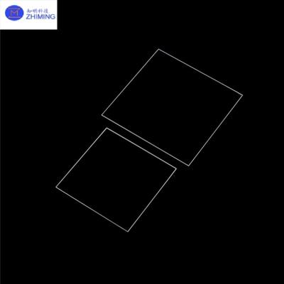 Quartz Glass Optical Windows JGS1/JGS2 Grade Coating Optional 8.2mm Thickness