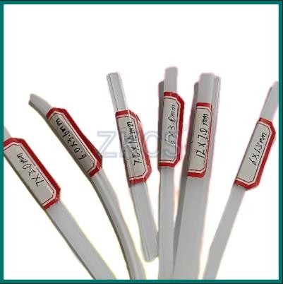 Прокладки энергетической промышленности Selflocking пластиковые сваривая закручивают в спираль провод 2.0mm толстое