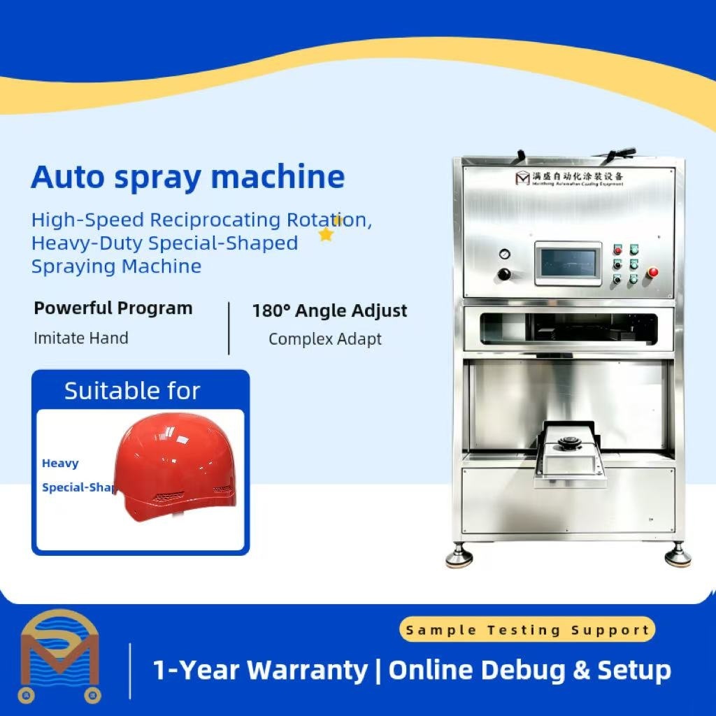 Custom OEM ODM Helmet Surface Spraying Service for Safety Helmet Shell Coating Processing