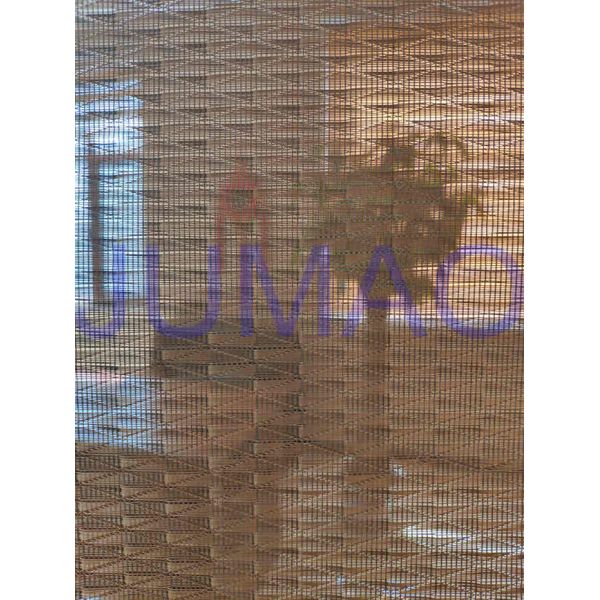 Light Architectural Metal Fabric Customized Art Wire Mesh For Space Divider