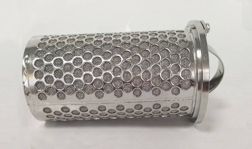 Пефорированный металл 200micron спек слой ячеистой сети увеличивает ригидность для фильтра